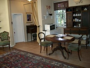 Protea Apartment - Kitchen / Sitting Area